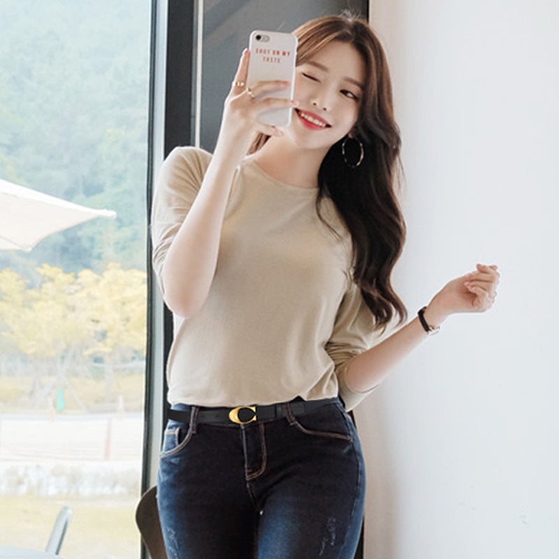Fashionable Slim-fit Decorative All-match Women's Thin Belt Fashionable Slim-fit Decorative All-match Women's Thin Belt
